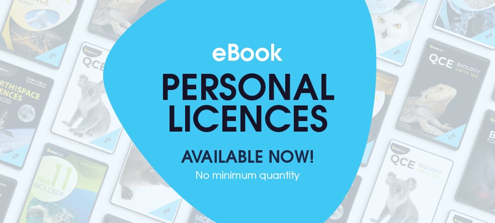 BIOZONE eBooks Personal Licences Now Available